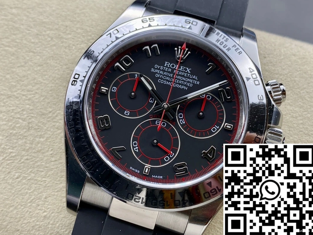 Clean OnTrend 1071 Daytona 116509 Dial Cosmograph Black Rolex Factory 0822